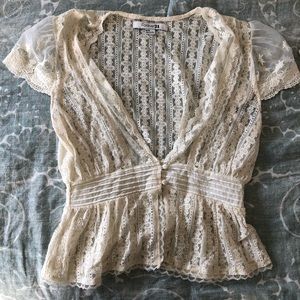 Forever 21 Sheer Blouse